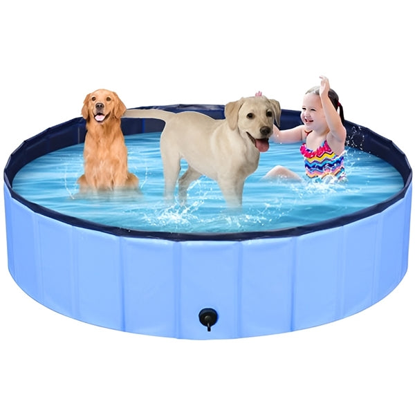 Pet Swimming Bathtub Pool Collapsible Hard Plastic Pet Swimming Bathtub Pool Medium