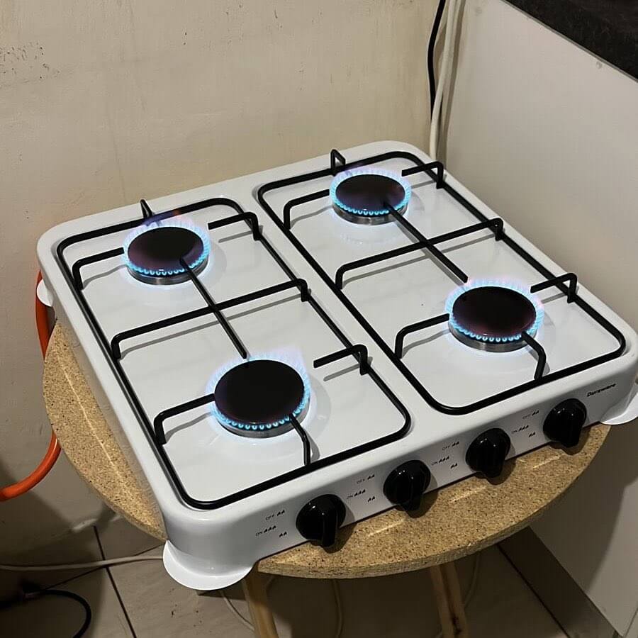 Portable 4 Plate Gas Stove